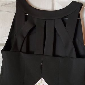 Gretchen Scott classic black dress